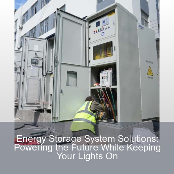 Energy Storage System Solutions: Powering the Future While Keeping Your Lights On
